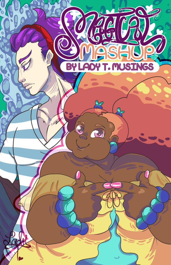 MagicalMashup! Webcomic Cover by Lady T. Musings
